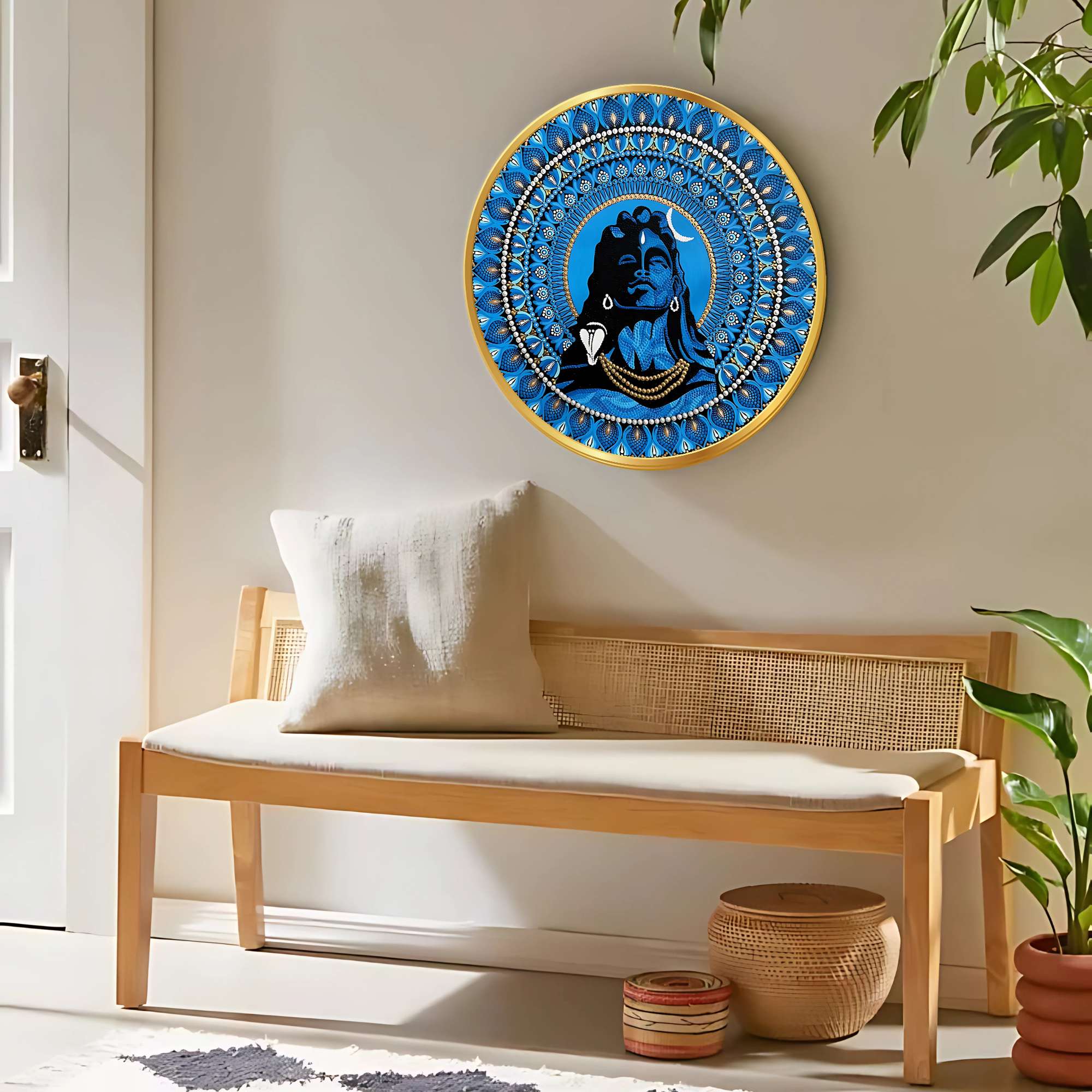 Round Wall Painting - Image 5